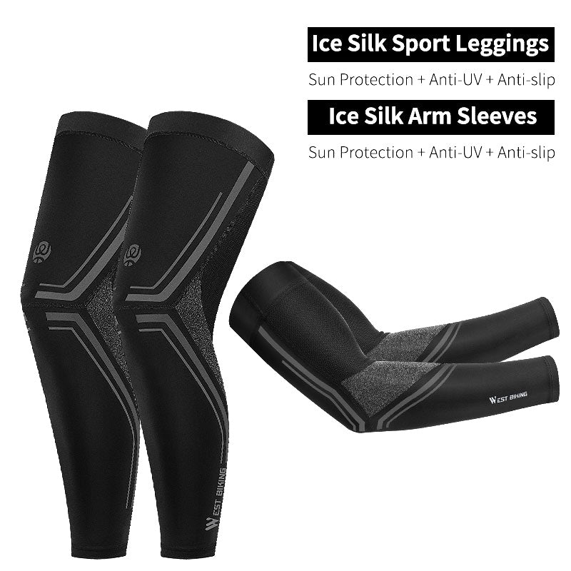 Men's And Women's Cycling Sleeve Sports Knee Pads